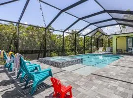Yacht Club Area, Heated Saltwater pool & Spa -Villa Nana and Papa's Beach House, Cape Coral