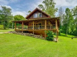 Stunning Creekside Cabin with Deck and Fire Pit!