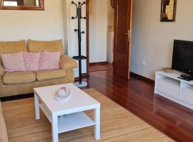 Estudio céntrico con terraza, olcsó hotel Xinzo de Limiában