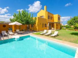 Villa Liakada、パノルモス・レティムノのホテル