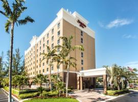 Hampton Inn Hallandale Beach-Aventura, hotell i Hollywood