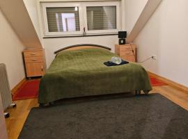 Chambre privé dans belle maison 2, cheap hotel in Ettelbruck