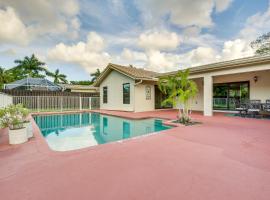 Coral Springs Home with Proximity to Golf and Beaches!, hotel with parking in Coral Springs