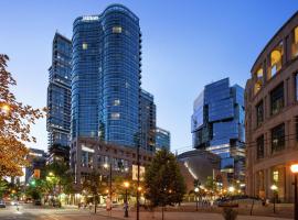 Hilton Vancouver Downtown, BC, Canada, hotel near Yaletown Roundhouse Skytrain Station, Vancouver