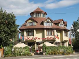 Hotel Gallant, hotel blizu aerodroma Međunarodni aerodrom Sibju - SBZ, Sibinj