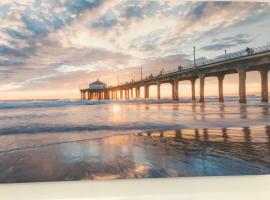 Walk 2 beach A C W D Work Desk Renovated – hotel w mieście Hermosa Beach