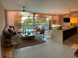 MN Beach Apartments karibana Golf – apartament w mieście Punta de Canoas