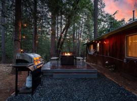 Nature's Nook - Blissful Cabin in the Woods, huisdiervriendelijk hotel in Placerville