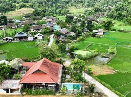 Thavill Retreat HaGiang, cabaña o casa de campo en Ha Giang