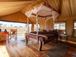 Mawe Tented Camp, Hütte in Serengeti-Savanne