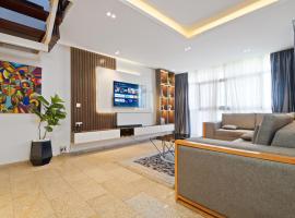 OlliebeierArtApartment Charming recently refurbished three-bedroom apartment located in VI, viešbutis Lagose