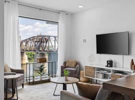 River View, Balcony, Germantown, Central, Elevator, feriebolig i Nashville