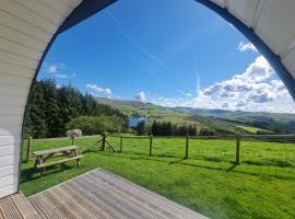 Forester's Retreat Glamping - Dinas View, glamping site in Aberystwyth
