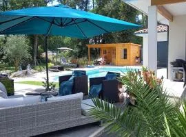 House in Margaux with Saltwater Pool & Vineyards