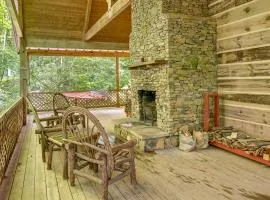 Topton Cabin with Hot Tub - 6 Mi to Nantahala Lake!