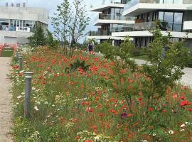 Bo med stil og udsigt til Aarhus lystbådehavn, location près de la plage à Aarhus