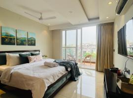 ZEN Suites Gurgaon - LUXE Stays Collection、グルガオンのアパートメント