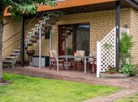 Ferienwohnung mit Gartenblick