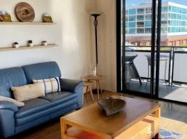 The East Ender 1BR Balcony City View