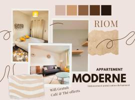 Joli T2 Le Moderne: Riom şehrinde bir kiralık tatil yeri