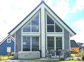 Hafenhaus Panoramablick mit Sauna & Whirlpool, casa de férias em Wandlitz