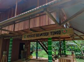 Refugio Selvático Tingo, chata v prírode v destinácii Daniel Alomias Robles