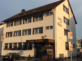 Hotel Zum Ritter, готель у місті Зеліґенштадт