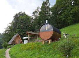 PUŽMAN Farm Glamping, camping de luxe à Radovljica