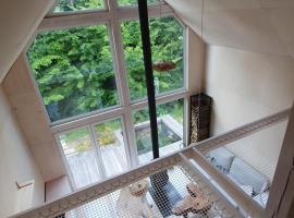 Schody do wody Domek z linią brzegową Kaszuby sauna goraca balia, cabin in Roztoka