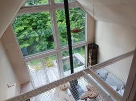 Schody do wody Domek z linią brzegową Kaszuby sauna goraca balia