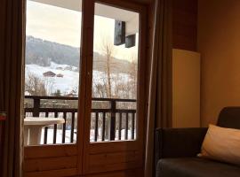 Studio face aux pistes, hotel near Quezet, Praz-sur-Arly