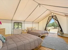 Cozy Texas Glamping Tent with Starry Views