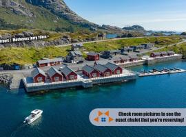 Lofoten Cabins - Kåkern、ランバのコテージ