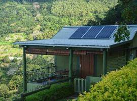 The Green Shack, chata v destinaci Quatre Soeurs