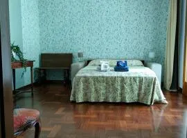 Camera floreale in Villa Miani