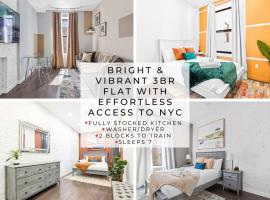 SWJ 3rd - Sleeps 7,Close to LGA,Times Sq in 25 min, hotel in New York