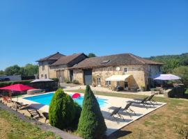 Les hauts Brianço, ubytovanie typu bed and breakfast v destinácii Solignac