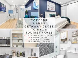 SWJ G - Save on 2Day or more Stays 25min to Times Sq, apartamento en Nueva York