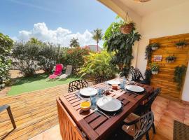 Casa Hibiscus, beach and pool, Orient Bay, cazare din Orient Bay French St Martin