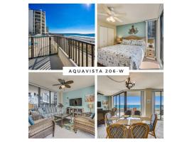 Aquavista Condominiums #206-W by Book That Condo, отель с бассейном в Панама-Сити-Бич