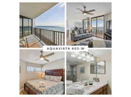 Aquavista Condominiums #603-W by Book That Condo: Panama City Beach'te bir havuzlu otel