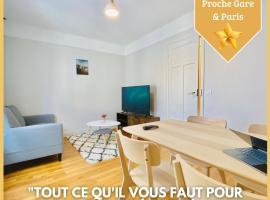 Cozy Appart'3 - Centre ville & Proche Gare - Cozy Houses, vacation rental in Massy