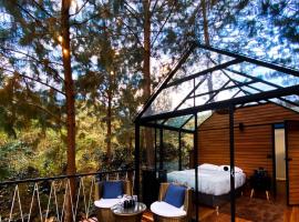 Oasis Blue Oxapampa, hotel com banheiras de hidromassagem em Palmira