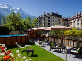 Les Gourmets - Chalet Hotel, hotelli Chamonix Mont Blanc'ssa
