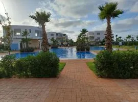 A sidi rahal résidence blue beach Superbe appartement face à la mer avec piscines
