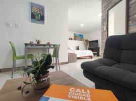 Beautiful and bright studio apartment with rooftop, apartamento en Cali