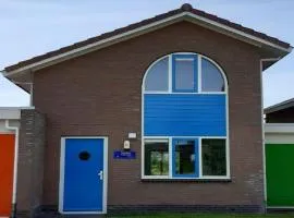 Semi detached house in Franeker with a shared pool