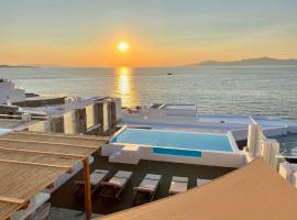 Villa Sunset Aura - Amazing Sea & Sunset View, hotel i Klouvas