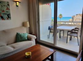 apartamento con vistas al mar a pocos metros de la playa, zelfstandige accommodatie in Valencia
