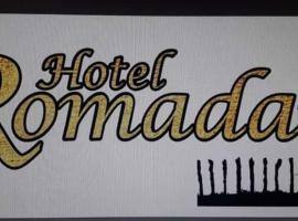 Hotel Romadar, hótel með bílastæði í Puerto López